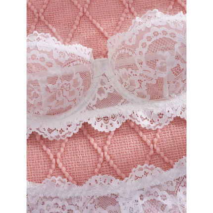 Conjunto Encaje Blanco Noir Passion 0661