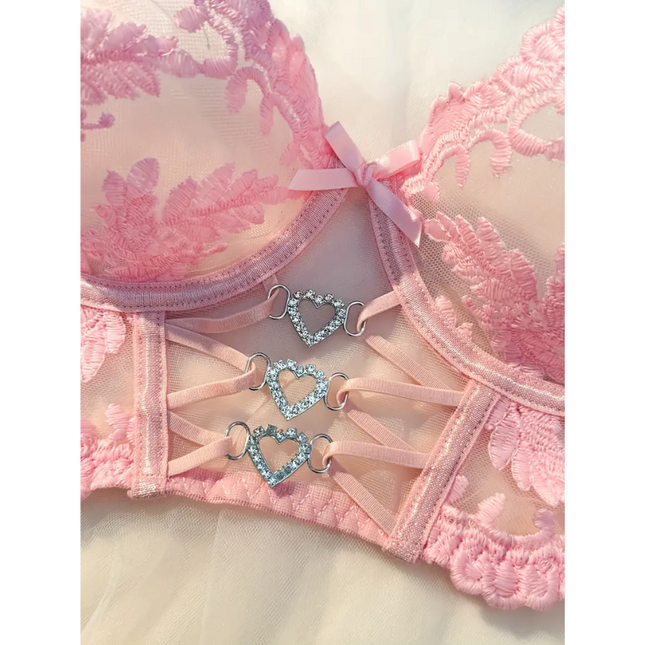 Conjunto Encanto Rosé 7253