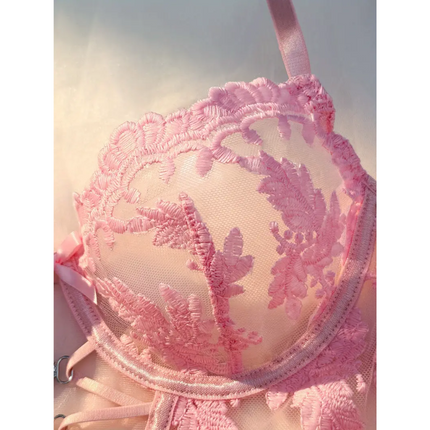 Conjunto Encanto Rosé 7253