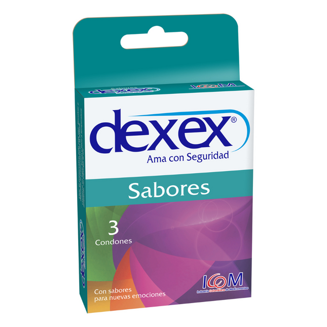 Condón Dexex Sabores x3 Und