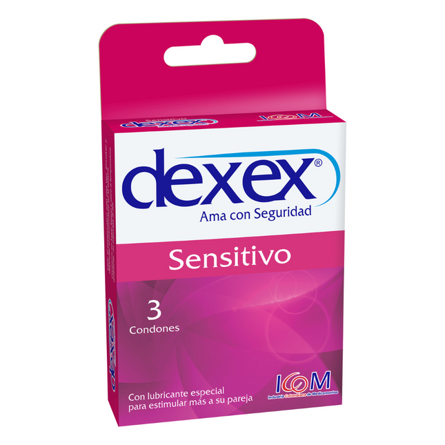 Condón Dexex Sensitivo x3 Und