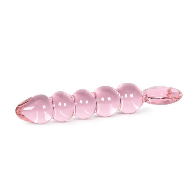 Dildo Vidrio Pink Anal