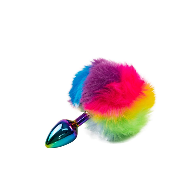 Plug Anal Arcoíris Rainbugs Metálico