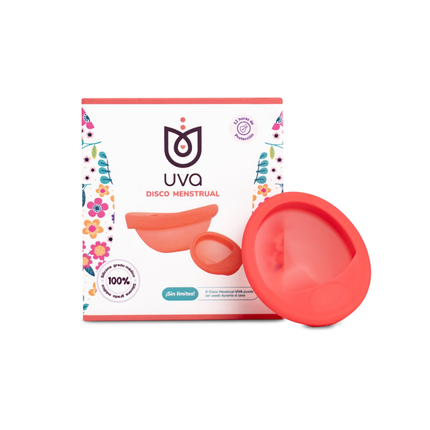 Disco Menstrual UVA Reutilizable de Silicona Médica 35 ml