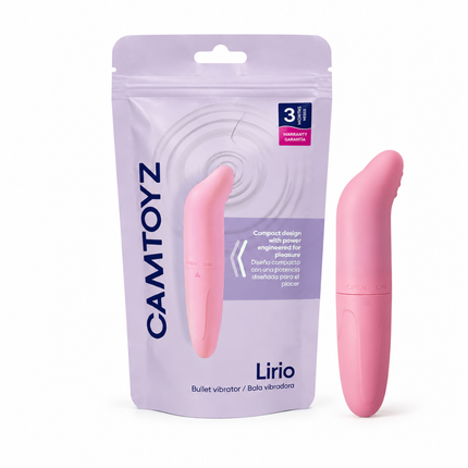 Bala Vibradora Personal Lirio CamToyz Impermeable y Silencioso