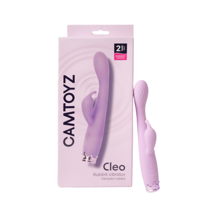 Vibrador Recargable Cleo CamToyz de Silicona Suave