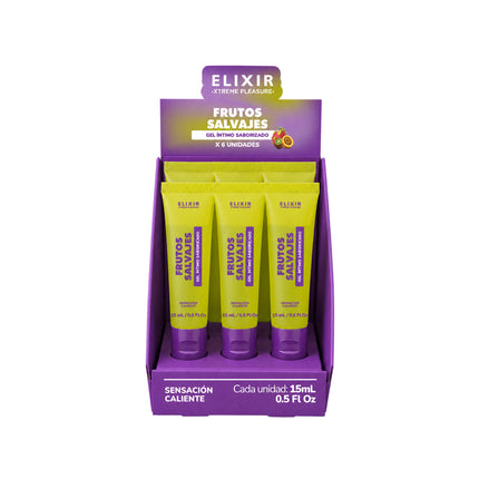 Gel Íntimo Saborizado Frutos Salvajes Elixir 15 ml | Lubricante