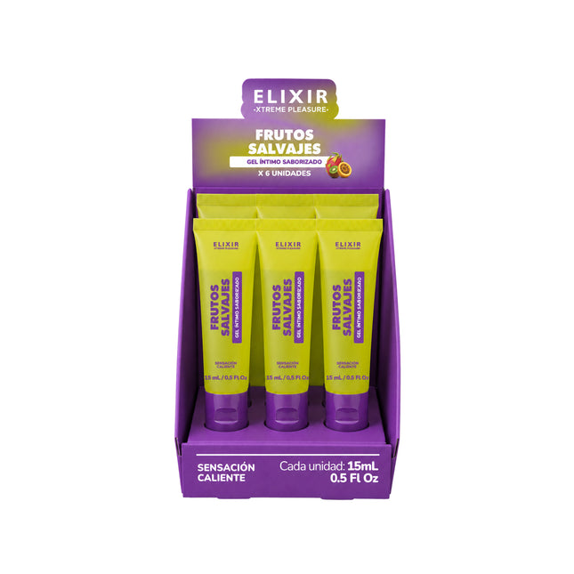 Gel Íntimo Saborizado Frutos Salvajes Elixir 15 ml | Lubricante