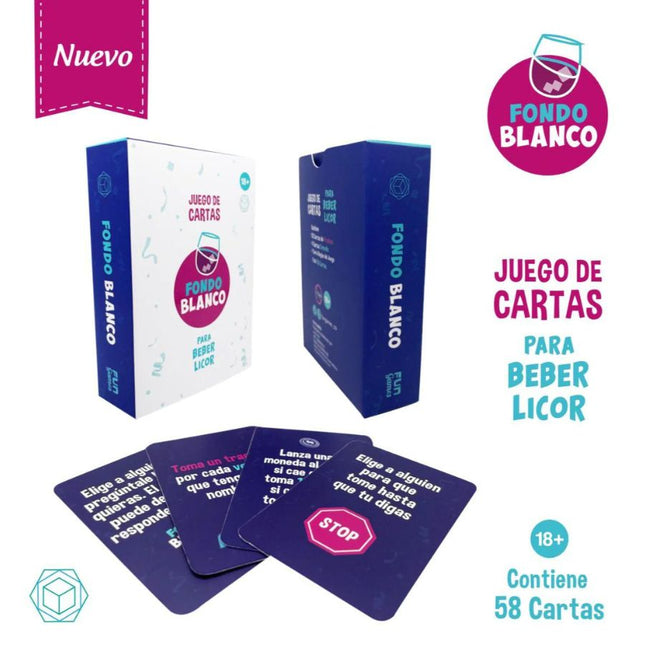 Cartas Fondo Blanco Fun Games