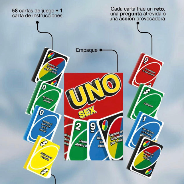 Juego De Cartas Uno Sex