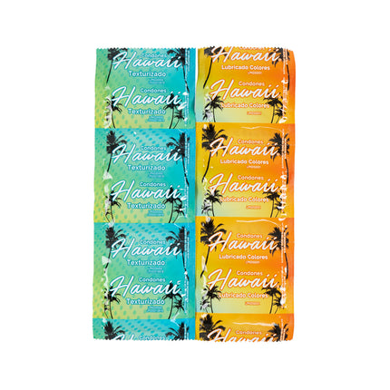Caja De Condones Hawaii 24 und