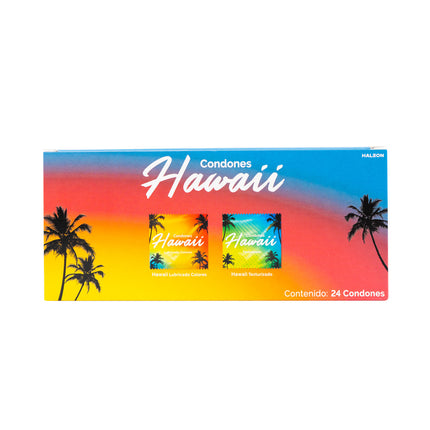 Caja De Condones Hawaii 24 und