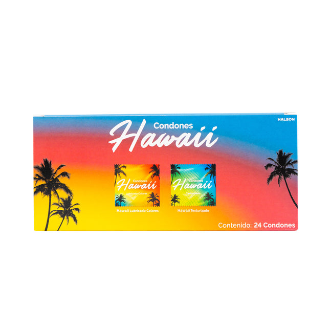 Caja De Condones Hawaii 24 und