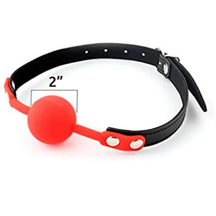 Mordaza Ball Gag Roen Rojo