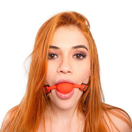 Mordaza Ball Gag Roen Rojo