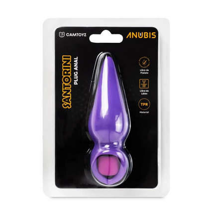 Plug Anal Vibrador Santorini