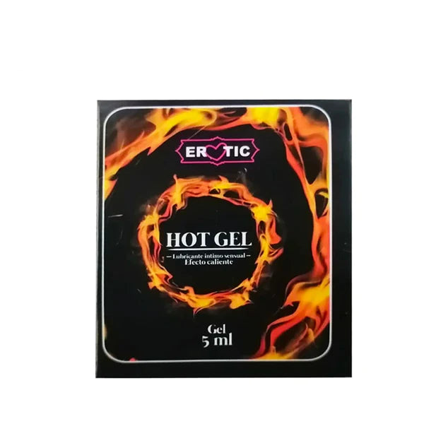 Sobre Lubricante Hot Gel 5mL Erotic