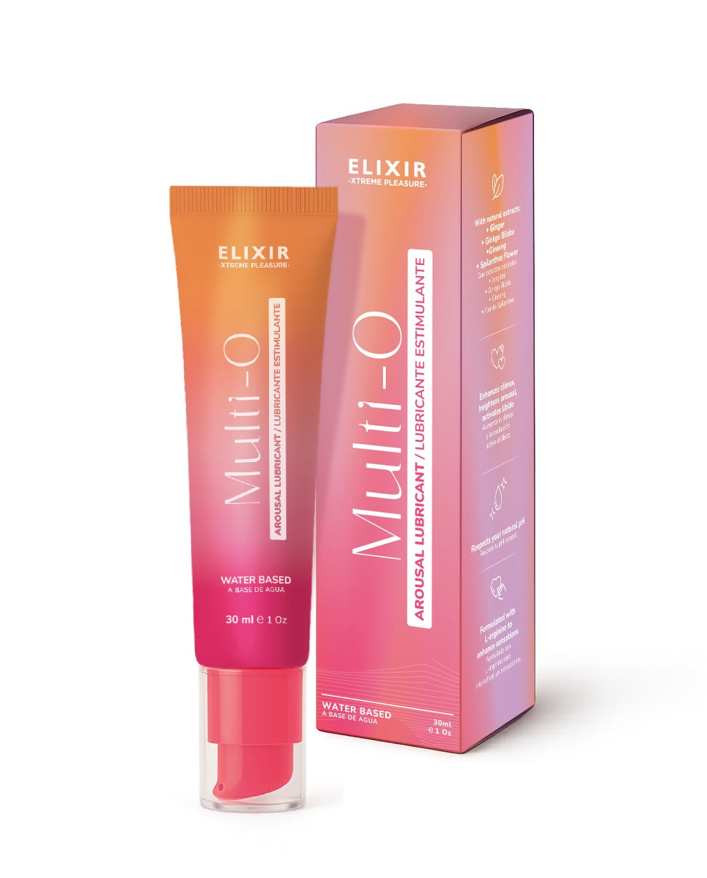 Gel Lubricante ntimo Multi O Elixir 30ml Paradisex Shop Gel Lubricante ntimo Multi O Elixir 30ml Paradisex Shop