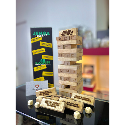 Juego De Mesa Jenga Fiesta