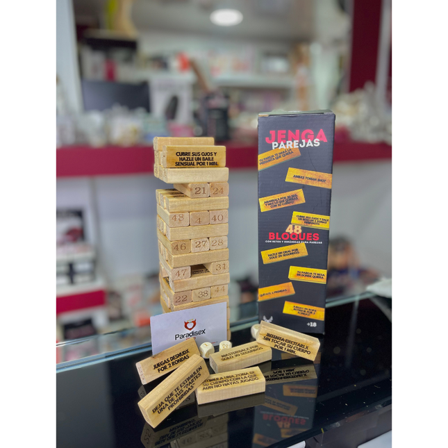 Juego De Mesa Jenga Para Pareja
