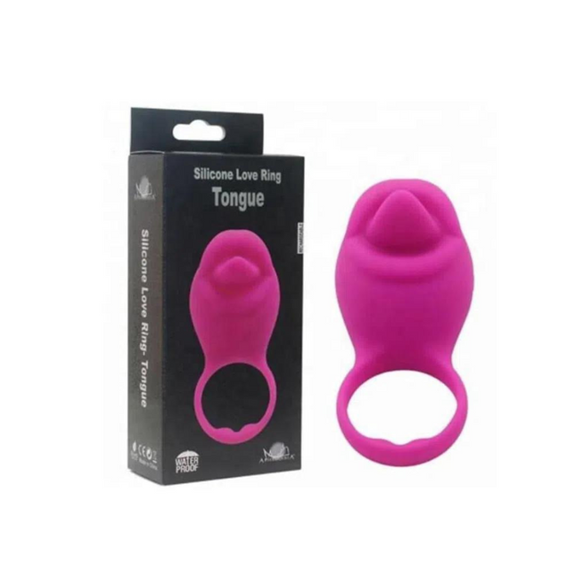 Anillo Vibrador Tongue Delfin