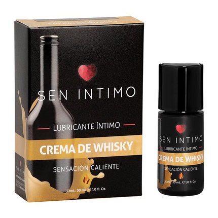 Lubricante Caliente Crema De Whisky 30 mL Sen Intimo