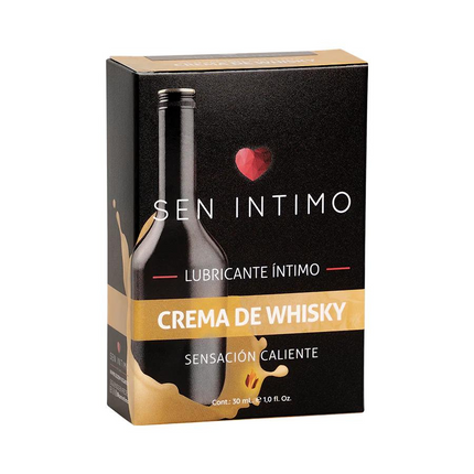 Lubricante Caliente Crema De Whisky 30 mL Sen Intimo