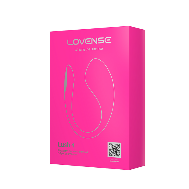 Lush 4 Lovense Vibrador Recargable con App y Luces LED