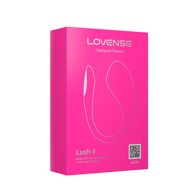 Lush 4 Lovense Vibrador Recargable con App y Luces LED