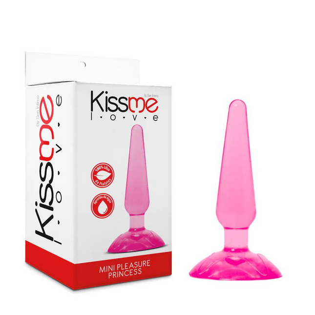 Plug Siliconado Mini Pleasure Princess TPR Diseño Compacto