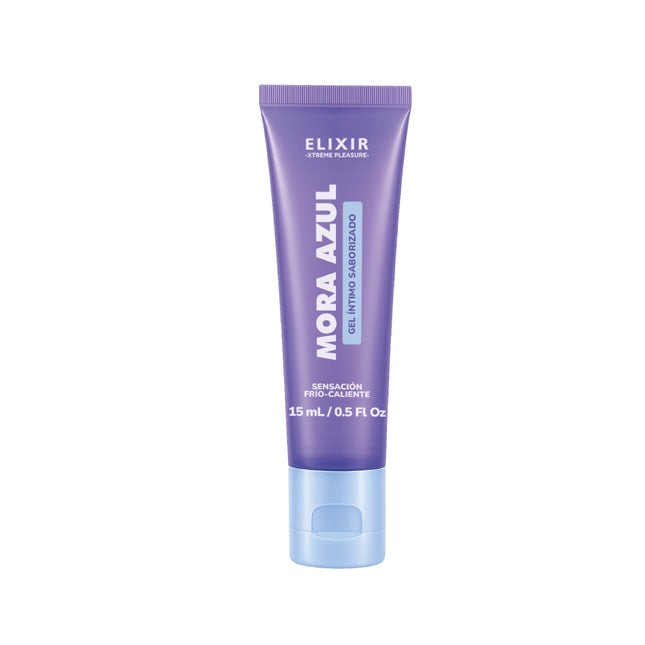 Gel Íntimo Saborizado Mora Azul Elixir 15 ml | Lubricante