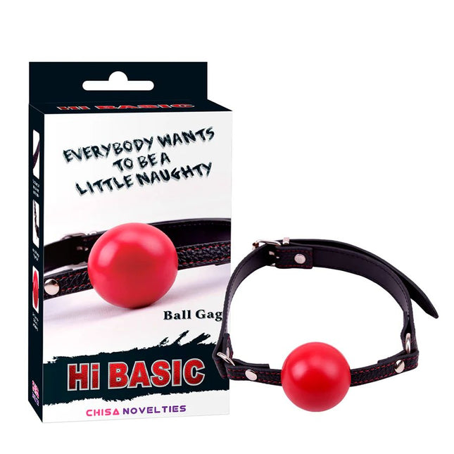 Ball Gag Bola Roja