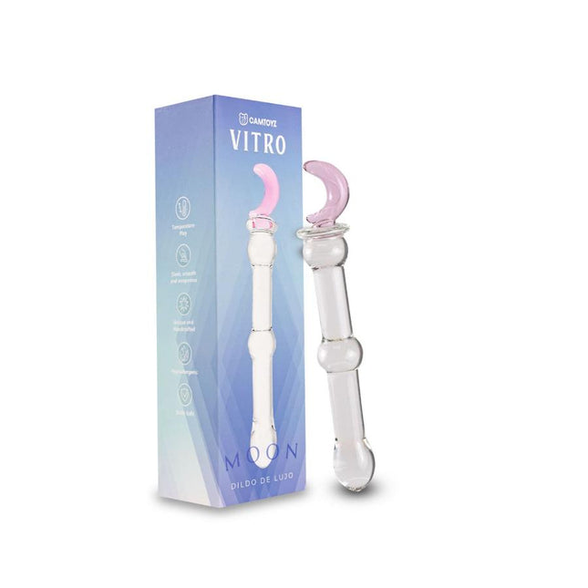 Vitro Dildo de Vidrio Moon 17 cm