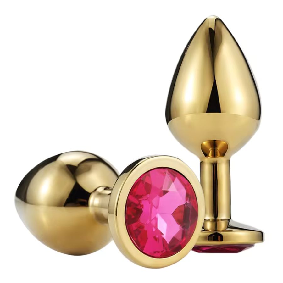 Plug Anal Con Joya Gold Dorado Talla M Paradisex Shop Plug Anal Con Joya Gold Dorado Talla M Paradisex Shop