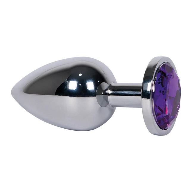 Plug Anal Metalico Joya Redonda Talla L