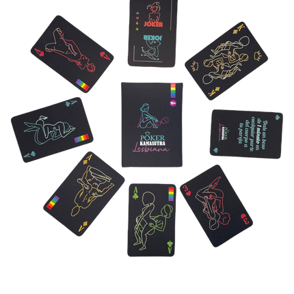 Juego Poker Kamasutra Lesbico Cartas