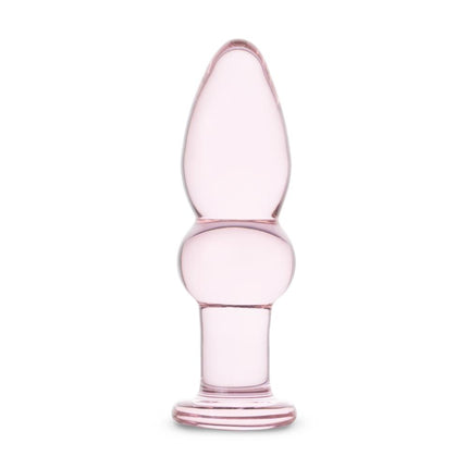 Plug Anal de Vidrio Charles DistriSex | Plug de Vidrio Templado para Estimulación Anal