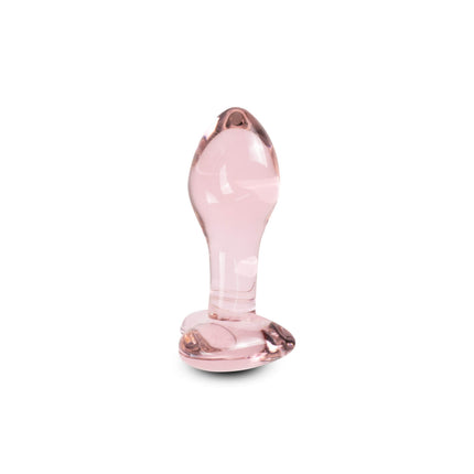 Plug Anal De Vidrio Hari Rosado
