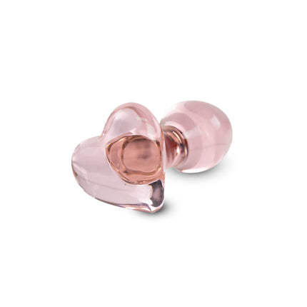 Plug Anal De Vidrio Hari Rosado