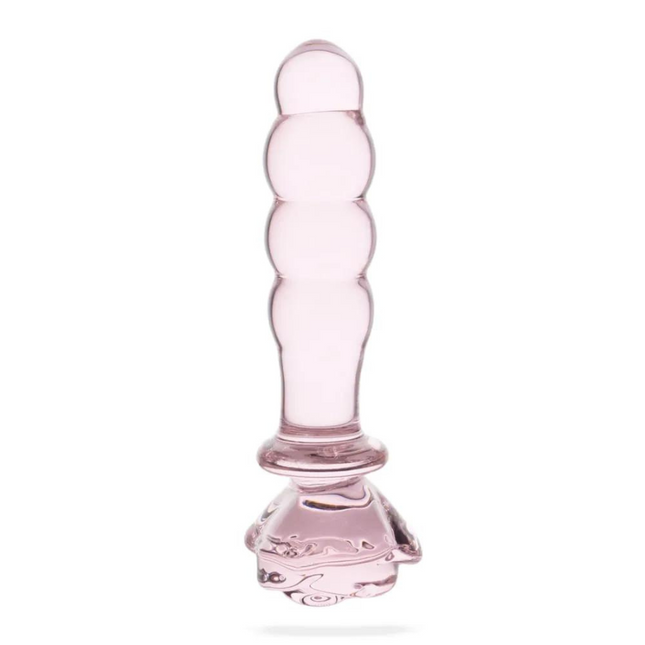 Dildo Vidrio Queen Rosa