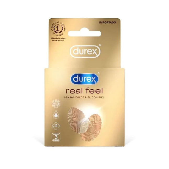 Condón Durex Real Feel x3 Und