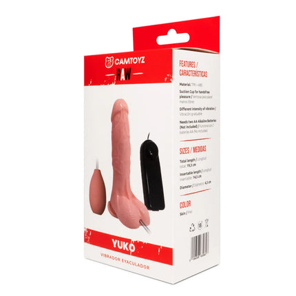 Vibrador Realista Eyaculador Yuko