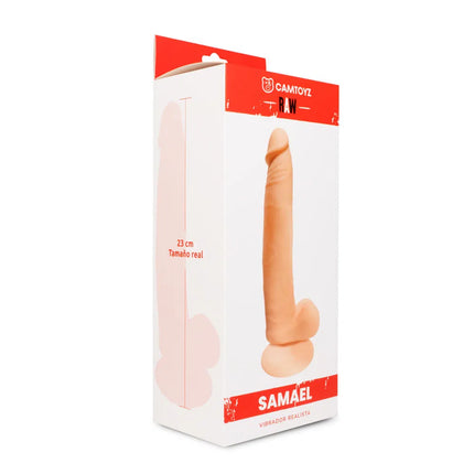Dildo Vibrador Realista Samael 21,5 cm