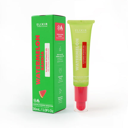 Lubricante Sabor Sandía Elixir 30 ml Base Agua