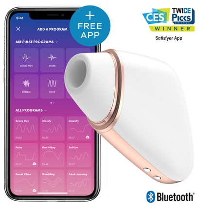 Satisfyer Love Triangle Succionador Recargable con App