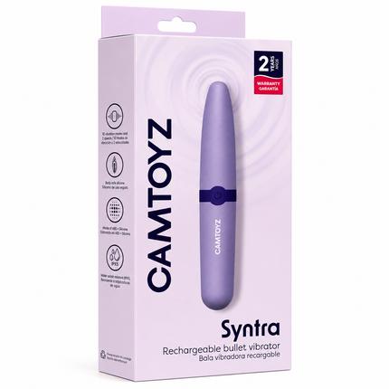 Syntra Bala Vibradora Recargable con 7 Modos de Vibración