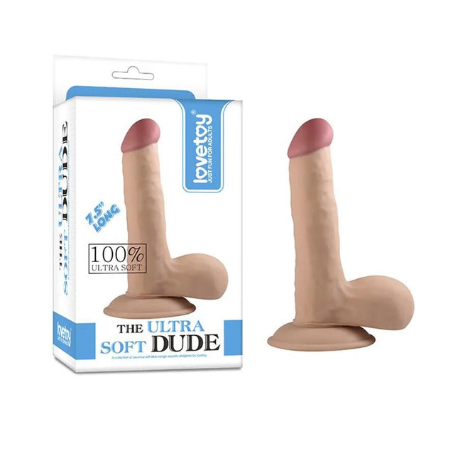 Dildo Realista The Ultra Sotf Dude Flesh 7.5 Long