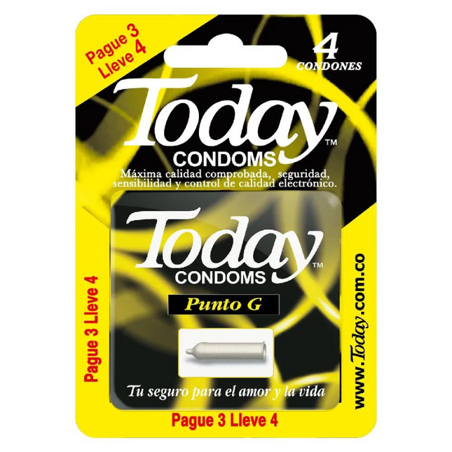 Condon Today Punto G Pague 3 Lleve 4