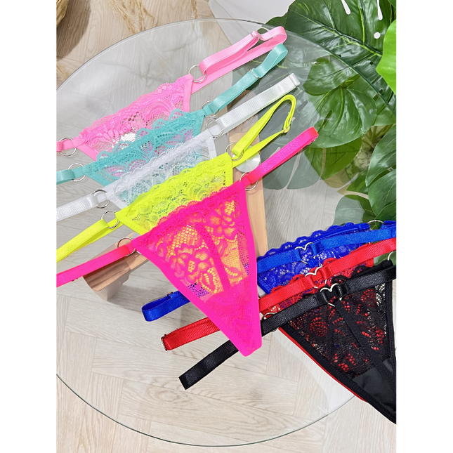 Tanga Hilo Ajustable Corazon PP-102