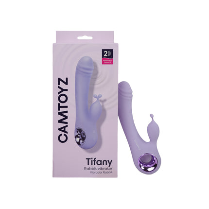 Vibrador Doble Tifany Recargable Silencioso e Impermeable